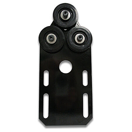 Automation Safety Tri-Pulley Universal Fixed Pulley Bracket